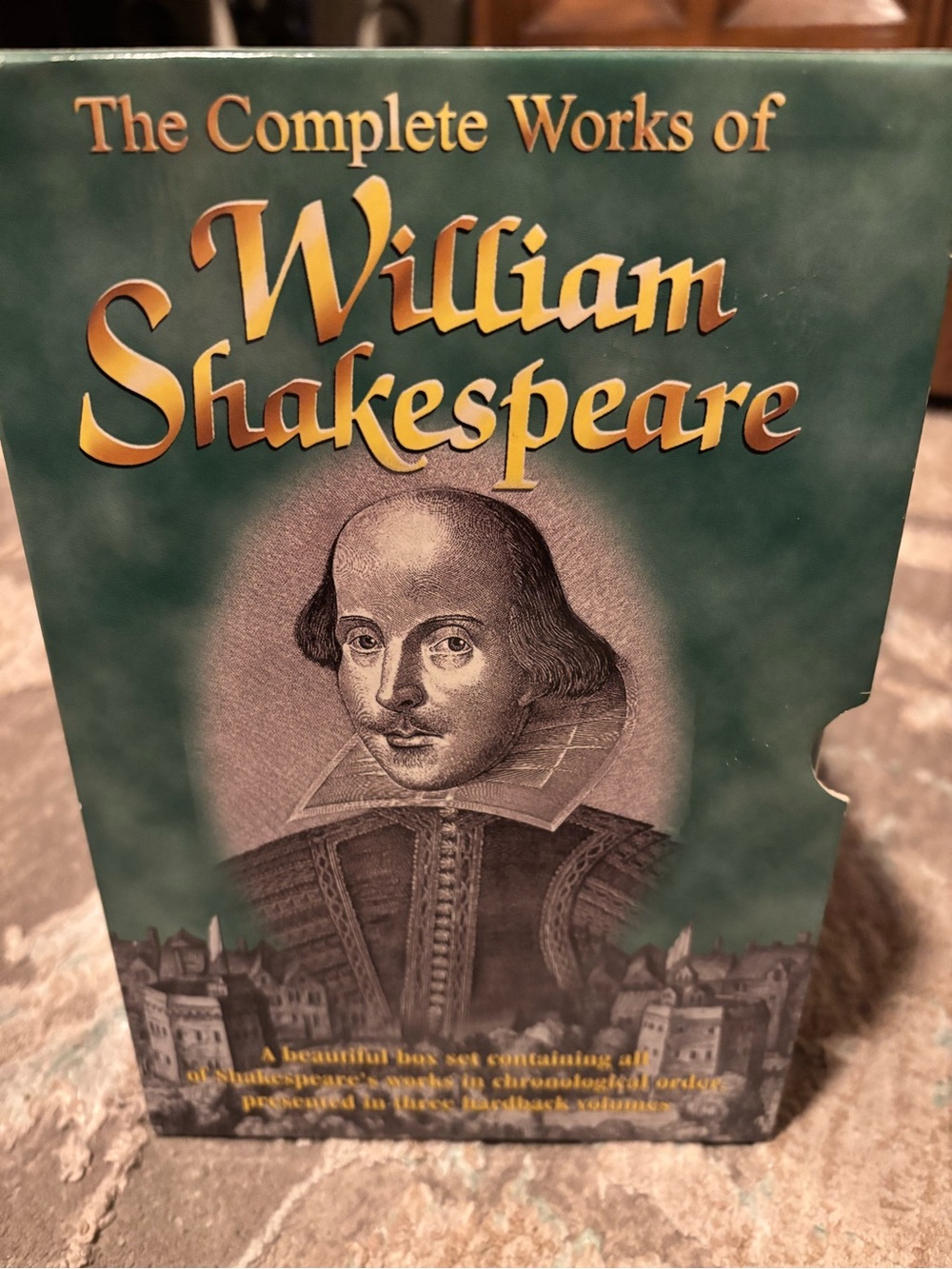 The Complete Works of William Shakespeare 1999 Wordsworth 3 Book Print Series
